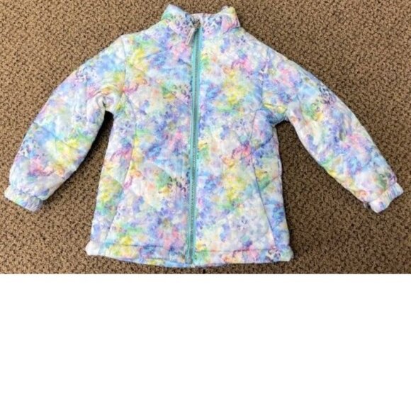 *ZeroXPosur Jacket 3 in 1 System sz 4/5 Hooded Blue Gray All Season Water Resist - Picture 11 of 12